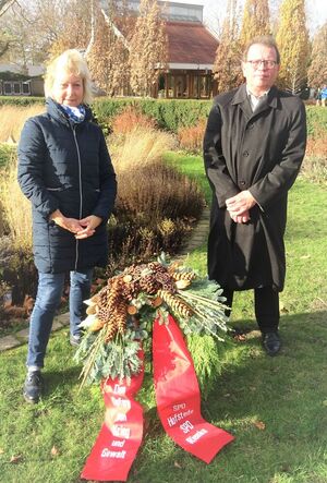 Martina Schnell (li.) und Jörg Uwe Kuberski